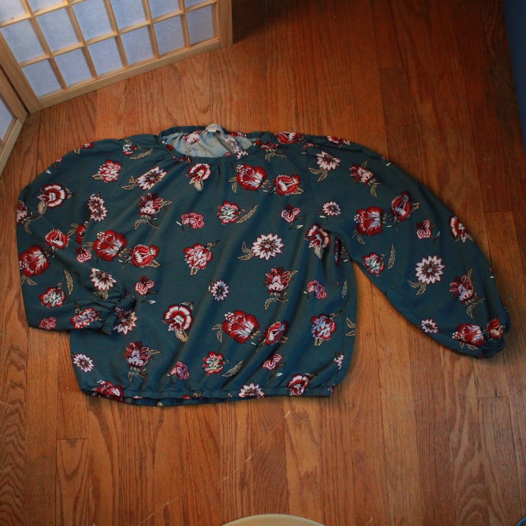 Loft Outlet Floral Print Blouse